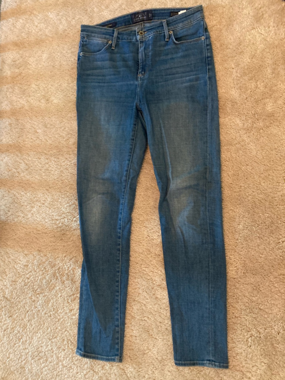 Lucky Brand Skinny Jeans in Medium Blue Wash